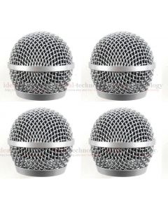 4pcs /lot Ball Head Mesh Microphone Grille Fits For shure PG48 PG58 Freeship !