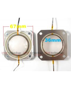 1pcs 36mm  Voice coil For Mackie 350 V1,  B&C DE12 and so on 