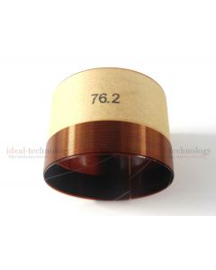  76.2 Core Bass Voice Coil 76.2mm Subwoofer 8OHM Speaker Accessories DIY