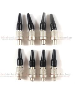 8pcs  3 Pin Stereo Screw Lock Connector fits for Sennheiser 2000,3000,5000      