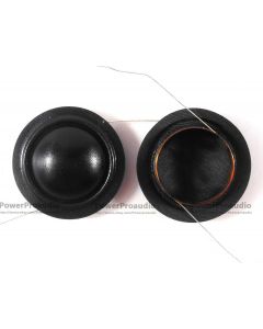2pcs High Quality 19.4mm Black Silk diaphragm Tweeters voice coil Repair Kit 