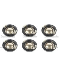 6pcs Replacement For Samson / Hartke Driver HG00336 / CD34TI 8 ohm 34.4mm