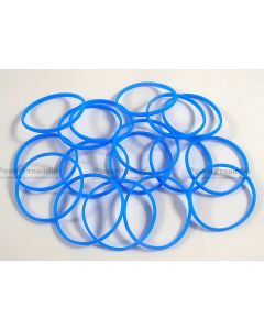 20Pcs Rubber Blue Ring Microphone Grilles Fit for Shure,Beta57/Beta57A 58A