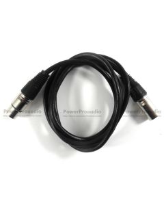 1set  1.5 meter XLR Male Female 3 pin MIC Cable Microphone Audio Cord  