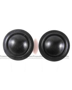 2pcs 19.4mm Black Silk diaphragm Speaker voice coil Repair 5 Ohm