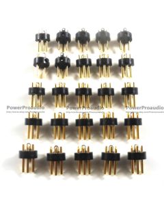 25pcs XLR Plug Connector for Shure SM57 SM58 and BETA58 series Microphones 