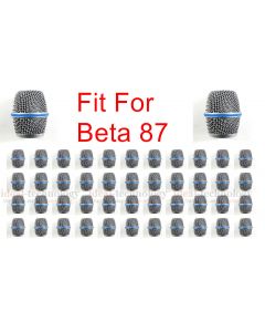 50pcs Replace Ball Head Mesh Microphone Grille Fits For Shure beta87a beta 87