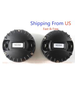 2PCS  Line Array Speaker neodymium Driver  8 Ohm Fit For RCF type ND350 Horn US