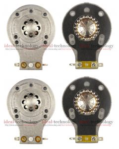 4pcs Metal Diaphragm for JBL 2412 2412H-1 Horn Driver 125-10000 2 Pack D-2412-2