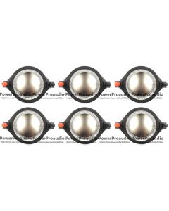 6PCS/LOT High quality Aft diaphragms for the RCF N850 driver; M82- 8 ohms driver
