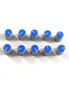 10pcs Rotary Potentiometer fader knobs For Allen & Heath GL2400 PA12 Blue 