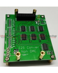 NOS DAC/I2S format NOS decoder shifter board I2S data conversion Right-Justified