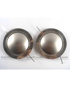 2X Diaphragm  Titanium Dome+ Voice coil Flat Wire 8ohm 63.7mm  Voice Coil