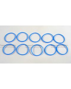 10Pcs Rubber Blue Ring Microphone Grilles Fit for Shure,Beta57/Beta57A 58A