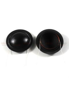 Lot/2pcs of 25.4mm 25.5mm (1 inch) Silk Diaphragm Dome Tweeters Voice Coil 8Ohm