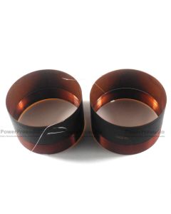 2pcs  99.5mm 4" 8 ohm in /out  voice coil for RCF LF18S801 woofer bass  speaker 
