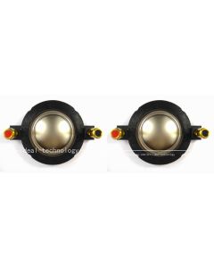2PCS 34.4mm AFT Diaphragm For AudioPipe ATV-4545 for APH-4545-CD Driver 8 ohms