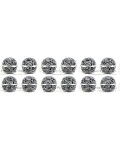 12PCS New Replacement Ball Head Mesh Microphone Grille for Shure PG58 PG 58 