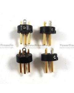 4pcs XLR Plug Connector for Shure SM57 SM58 and BETA58 series Microphones