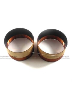 2pcs Replacement Voice coil For RCF 18PZB100-8Ohm Tweeter Speaker 