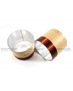 2Pcs (1Pair)75.5mm ASV Bass voice coil for MD Series Speaker 300w 8ohm