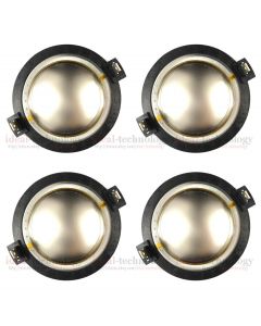 4Pcs Replacement Diaphragm for RCF ND650, ND640 Driver, 8 Ohms 63.7mm