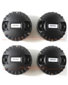 4x Speakers ,RCF type Line Array Speaker ,44mm neodymium Driver 8 Ohm ND350 Horn
