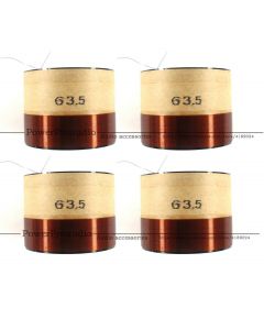 4 X 63.5mm voice coil for JBL 15 speaker M115-8A replace 12 inch 15inch woofer