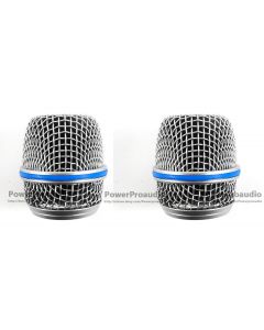 2 X  New Replacement Ball Head Mesh, Microphone Grille fits for Beta57A/Beta56A