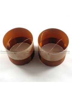 2PCS Replacement Voice coil For 18 Sound 18LW2500 Speaker Subwoofer 8Ohm 
