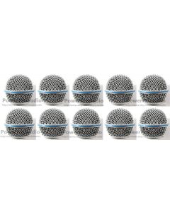 10XBall Head Mesh Grille Accessories for Shure BETA58 BETA58A SM58 SM58S SM58LC 
