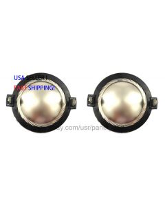 2pcs Diaphragm for RCF ND640, ND650 Driver All Titanium 8 Ohms 63.7mm From US