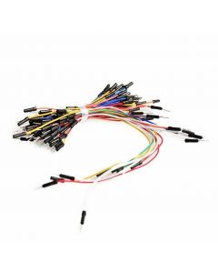 65pcs Solderless Flexible Breadboard Jumper Wires Cable Male to Male