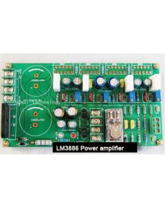 LM3886 Power amplifier board Refers Jeff rowland circuit 125W+125W (No LM3886)