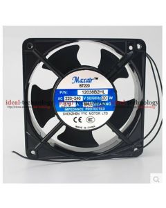 Maxair 12038S2HL Sleeve bearing cooling fan 220/240VAC 20W 120*120*38mm 2wire