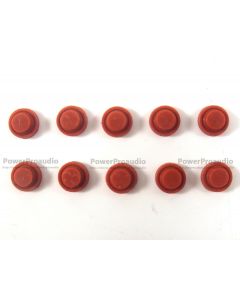 10 x rubber power switch cap, button for Sennheisers EW100G2 EW135G2/300G2 545G2