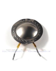 2PCS Flat Wire 38.5mm Treble Voice Coil Titanium Film Diaphragm Copper Clad Auminum Coil (Lead Wire Same Size )
