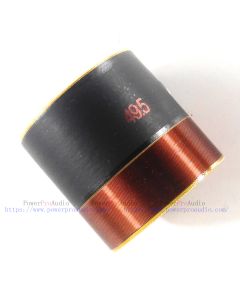 2 pcs Voice Coil 49.5mm Glass fiber woofer loudspeaker 8 Ohm In/Out 2Layers 
