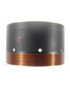 2pcs 127mm Voice coil Copper wire 8 Ohm For Loudspeaker Repair Tweeter  ASV Bobbin 