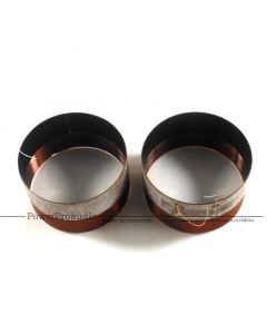 2pcs Hiqh Quality 76.2MM Bass Voice Coil Fit For TD1273 Subwoofer Speaker 8OHM IN / OUT