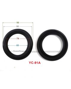 New 10 pcs /lot = 5 Pair 4 inch Woofer Repairable Parts / Speaker Rubber Surround  (98mm / 90mm / 74mm / 65mm )