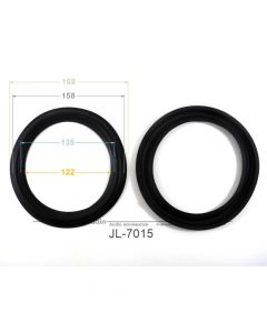 New 10 pcs /lot = 5 Pair 6.5inch Woofer Repairable Parts / Speaker Rubber Surround  ( 168mm / 158mm / 135mm / 122mm )