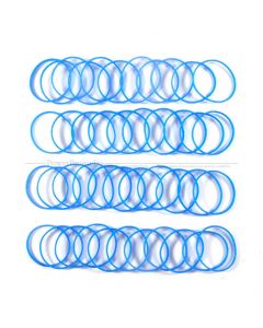 200PCS/LOT Rubber Blue Ring Fit for Shure,Beta57/Beta57A 58A Microphone Grilles