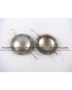 2PCS 1.75inch 44.4mm 44.5mm Speaker Diaphragm Horn Driver Repair kit 8Ohm Aluminium Flat Wire