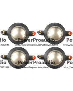 4pcs 44.4mm for Mackie 1701 Tweeter Diaphragm for SRM-450 C300Z P-Audio BMD-440 BMD-450 Speaker